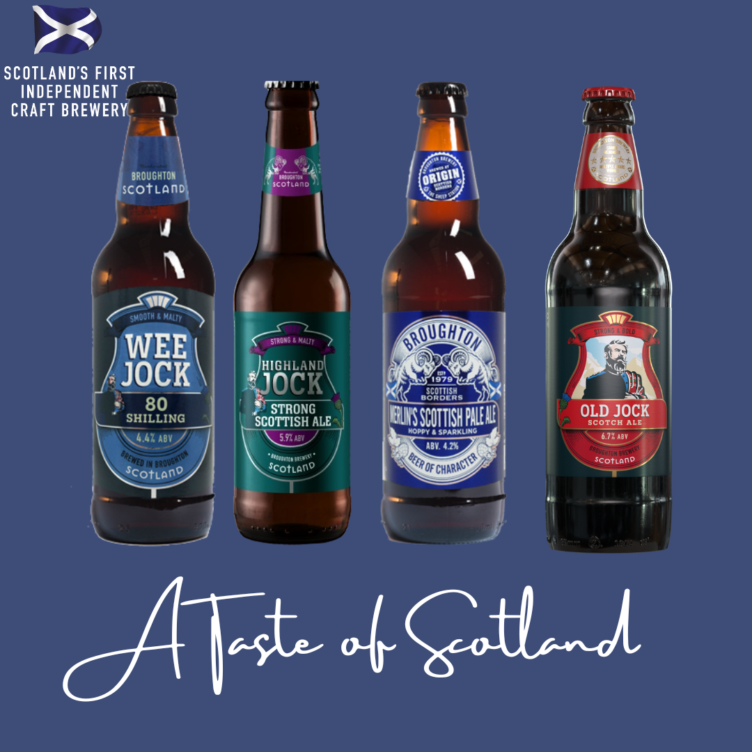 Taste of Scotland Beer Gift Set (8 x 500ml Bottles)